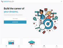 Tablet Screenshot of careeralley.com